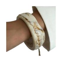 Pulseira Vintage Chunky De Resina Acrílica Para Mulheres, Estilo Punk, Bracelete Geométrico