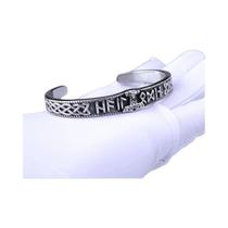 Pulseira Vintage Martelo De Thor Viking Em Aço Inoxidável Nórdico Masculina Com Nó Celta Joia Hip