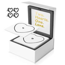 Pulseira WeLocked Permanent Couples com fecho de coração