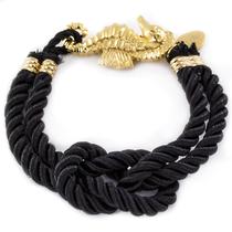 Pulseira West Coast Jewelry em Aço Inoxidável com Fecho de Cavalo Marinho