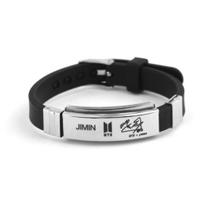 Pulseira Wokex BTS Jimin Silicone Ajustável