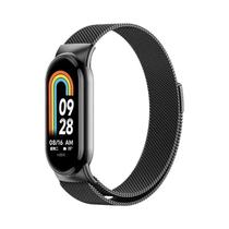 Pulseira Xiaomi Mi Band 10 8 9 NFC, Laço Milanês De Metal, Bracelete Magnético