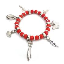 Pulseira Yansã Orixás Umbanda Candomblé Ajustável Pulseira Yansã Orixás Umbanda Candomblé Ajustável