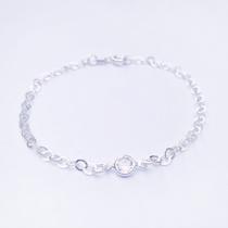 Pulseira zircônia cristal 18 cm Pulseira zircônia cristal 18 cm