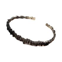 Pulseiras Abertas Femininas Modernas Com Zircônia Cúbica Baguete Para Festas