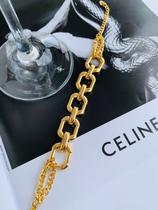 Pulseiras Braceletes Maxi Semi Joia Verniz italiano Ouro e Prata