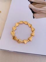 Pulseiras braceletes Religiosos Nossa Senhora banhada a Ouro