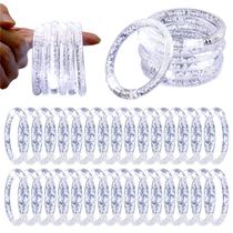 Pulseiras com iluminação LED, pulseira intermitente Rtteri, 36 unidades
