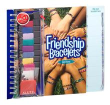 Pulseiras Craft Kit Klutz Friendship multicoloridas para crianças maiores de 8 anos