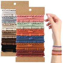 Pulseiras de Cabelo SLNZAPTY Boho - 48 Unidades Multicoloridas