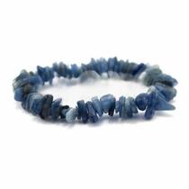 Pulseiras de cascalho em Cianita Azul - 05F
