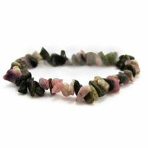 Pulseiras de cascalho em Turmalina Multicor - 04F