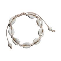 Pulseiras De Conchas Boêmias Para Mulheres E Homens, Feitas À Mão, Braceletes De Corda Para O Verão,