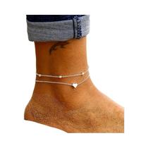 Pulseiras De Corrente Boêmia Para Mulheres, Sandálias De Praia Para Os Pés Descalços, Acessórios