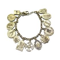 Pulseiras De Espelho Com Corrente De Contas De Cristal Vintage Para Mulheres - Presente De Joias