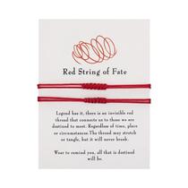 Pulseiras De Fio Vermelho Com 7 Nós Feitas À Mão Amuleto De Proteção E Boa Sorte Para Casais