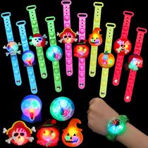 Pulseiras de LED GOHEYI - Pacote com 24 Unidades para Festa de Halloween Infantil