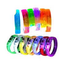 Pulseiras De LED Neon 10PCS, Pulseiras Luminosas Para Festas E Concertos Pulseiras De LED Neon 10PCS, Pulseiras Luminosas Para Festas E Concertos