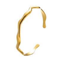 Pulseiras De Luxo Femininas Em Aço Inoxidável Com Abertura, 24 Estilos, Joias Charmosas, Presente De
