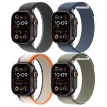 Pulseiras de nylon compatíveis com Apple Watch Ultra 2/Ultra