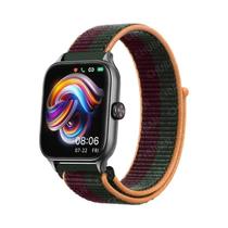 Pulseiras de Nylon para Amazfit GTS 4/3/2/Mini, GTR 4 (42mm/47mm), Bip U Lite e Stratos