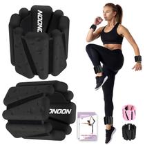 Pulseiras de pulso e tornozelo de 2 kg para mulheres NOONCRAZY (conjunto de 2)