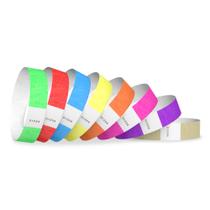 Pulseiras de Pulso Tyvek Wristco Pacote com 1600 Unidades em 8 Cores Pulseiras de Pulso Tyvek Wristco Pacote com 1600 Unidades em 8 Cores