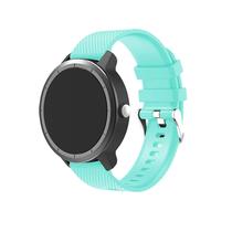 Pulseiras de relógio Anrir Vivoactive 3 20mm Silicone Verde Claro