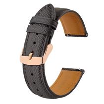 Pulseiras de Relógio BISONSTRAP em Couro com Textura - 22mm - Para Homens e Mulheres