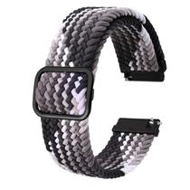 Pulseiras de relógio BISONSTRAP Nylon 20mm ajustáveis para homens/mulheres
