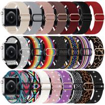 Pulseiras de Relógio DMIGADIGLO (22 Unidades) - Nylon Elástico para Apple Watch 38-49mm