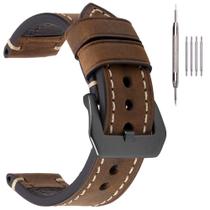 Pulseiras de relógio EACHE Leather, couro genuíno feito à mão, 26 mm Pulseiras de relógio EACHE Leather, couro genuíno feito à mão, 26 mm