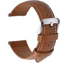 Pulseiras de relógio Fullmosa Axus Series Leather 20mm Marrom