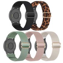 Pulseiras de relógio Kollody Stretchy Nylon 18 mm para Garmin Venu 3S/2S Pulseiras de relógio Kollody Stretchy Nylon 18 mm para Garmin Venu 3S/2S