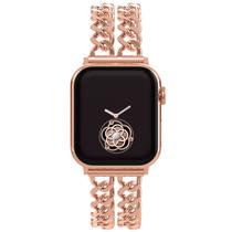 Pulseiras de relógio Musk-mskr, corrente jeans banhada a ouro para Apple Watch Pulseiras de relógio Musk-mskr, corrente jeans banhada a ouro para Apple Watch