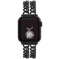 Pulseiras de relógio Musk-mskr, corrente jeans banhada a ouro para Apple Watch Pulseiras de relógio Musk-mskr, corrente jeans banhada a ouro para Apple Watch