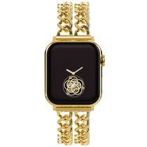 Pulseiras de relógio Musk-MSKR Gold Metal Cowboy Steel Chain 41 mm Pulseiras de relógio Musk-MSKR Gold Metal Cowboy Steel Chain 41 mm