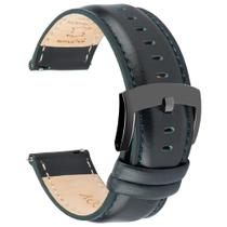 Pulseiras de relógio OTTOODY Leather Quick Release Top Grain 18-22 mm