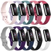 Pulseiras de relógio Sunnyson compatíveis com o pacote Fitbit Luxe 10