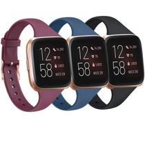 Pulseiras de reposição compatíveis com Tobfit Fitbit Versa 2/1/Lite