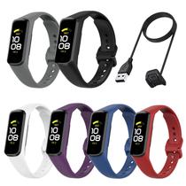 Pulseiras de reposição e carregador para Samsung Galaxy Fit 2