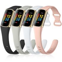 Pulseiras de reposição GEAK Slim Band para Fitbit Charge 5/6