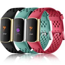 Pulseiras de reposição Maledan compatíveis com Fitbit Charge 5/6
