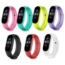 Pulseiras de reposição Yuuol Soft Silicone para Xiaomi Mi Band 6/5