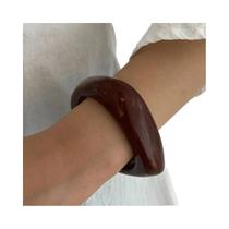 Pulseiras De Resina Estilo Boho Para Mulheres, Pulseiras Largas Geométricas Étnicas, Acessórios De