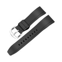 Pulseiras De Silicone De 20mm E 22mm Para Omega, Swatch Speedmaster, Moonswatch, Rolex, Seiko,