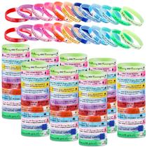 Pulseiras de silicone HyDren Religious Bible 120 unidades