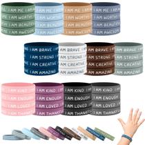 Pulseiras de silicone inspiradoras Sratte para estudantes x48