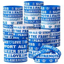 Pulseiras de silicone PullCrease ALS Awareness x100