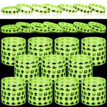 Pulseiras de silicone Seematn Alien Glow, 8x1,3 cm, 50 unidades Pulseiras de silicone Seematn Alien Glow, 8x1,3 cm, 50 unidades